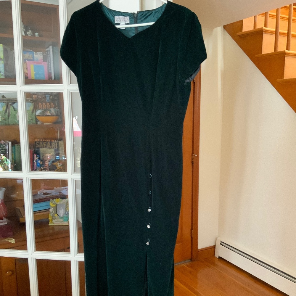 Adrianna Papell Women’s Lined Evening Midi Dress, Size 10